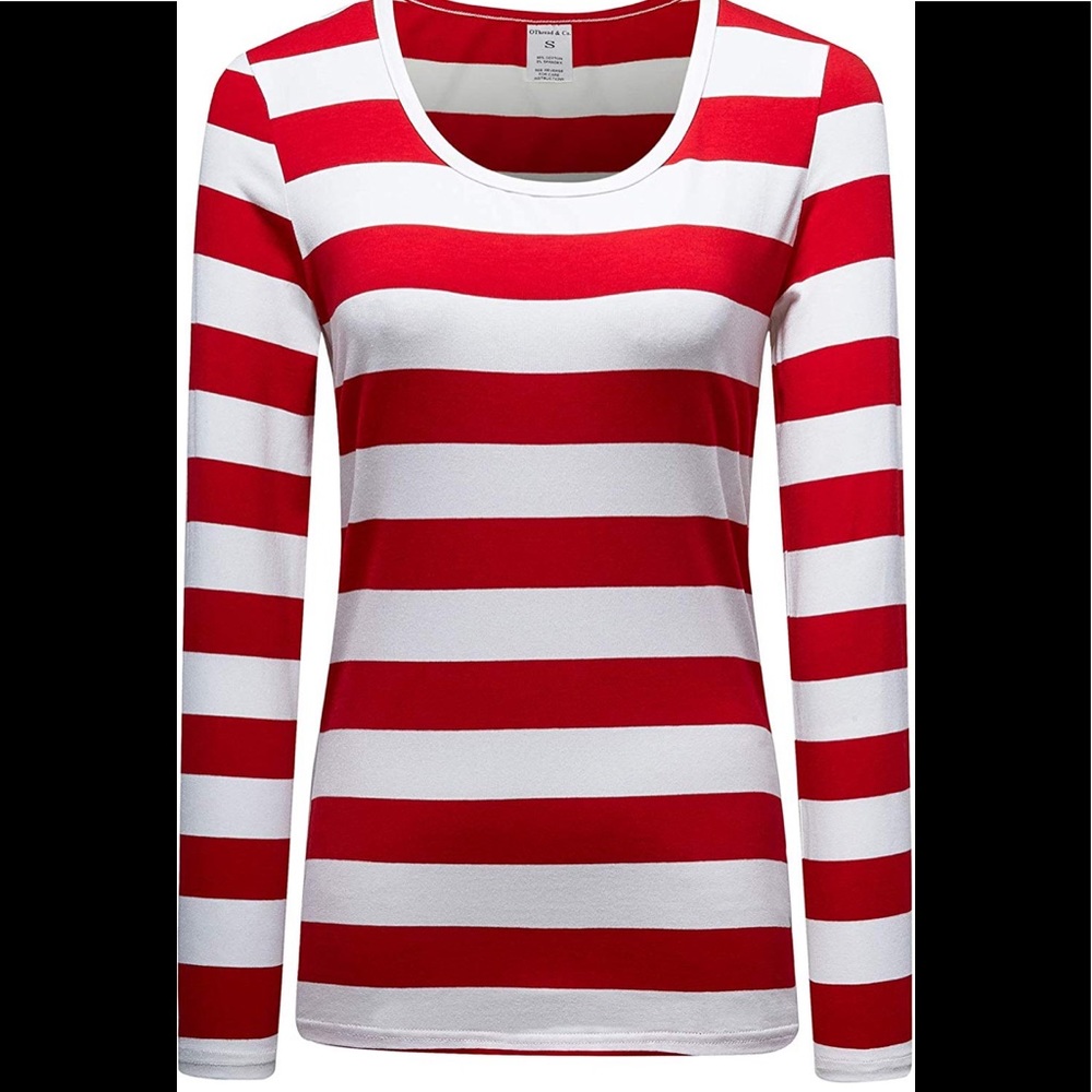 O Thread & Co. Long Sleeve Stripe Shirt